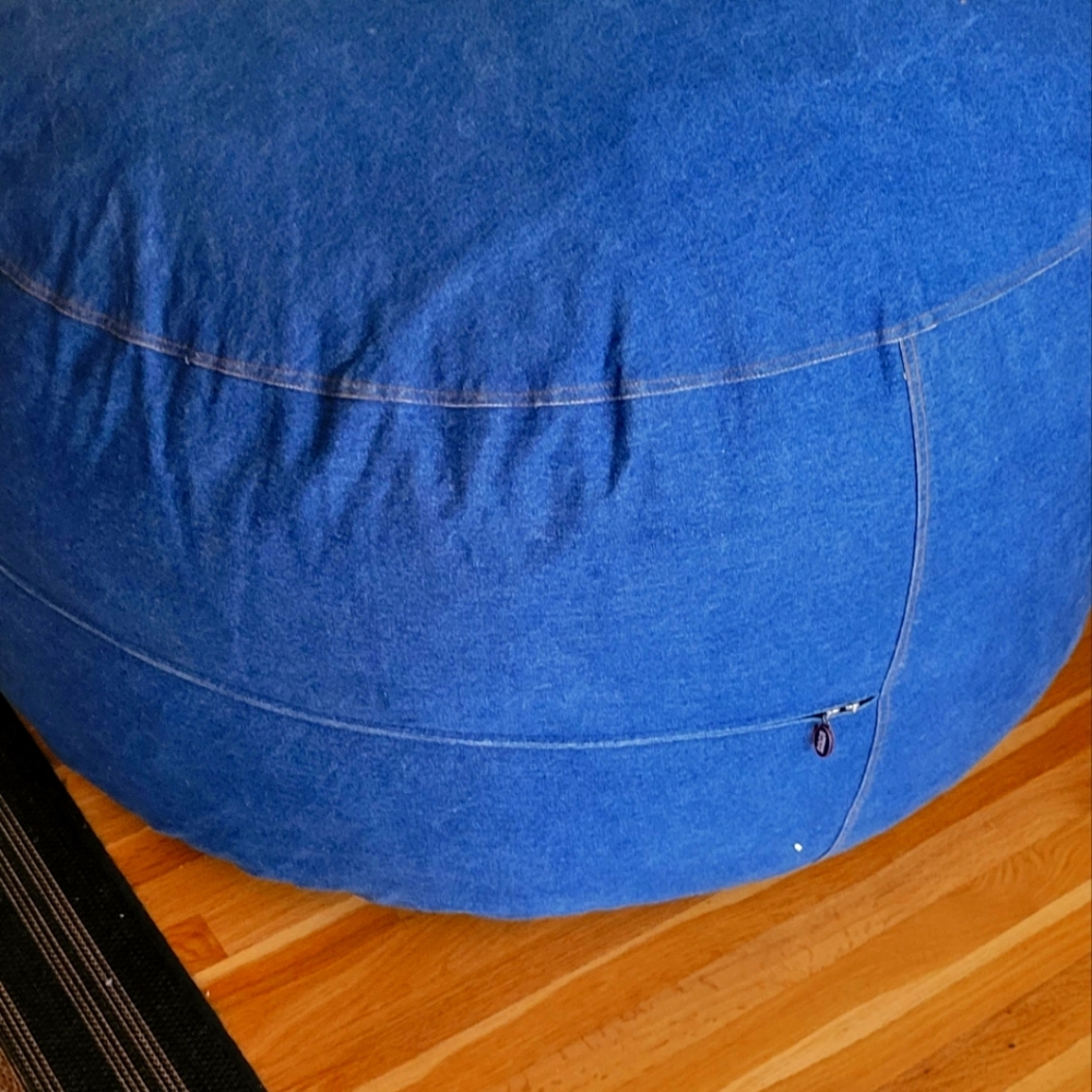 BeanBag/Queen size bed denim cover
